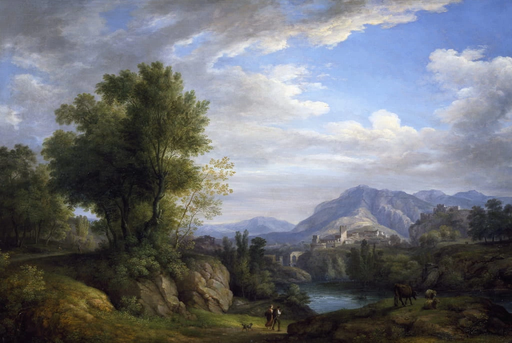 Pietro Ronzoni - Paesaggio, Musei Civici di Pavia 1